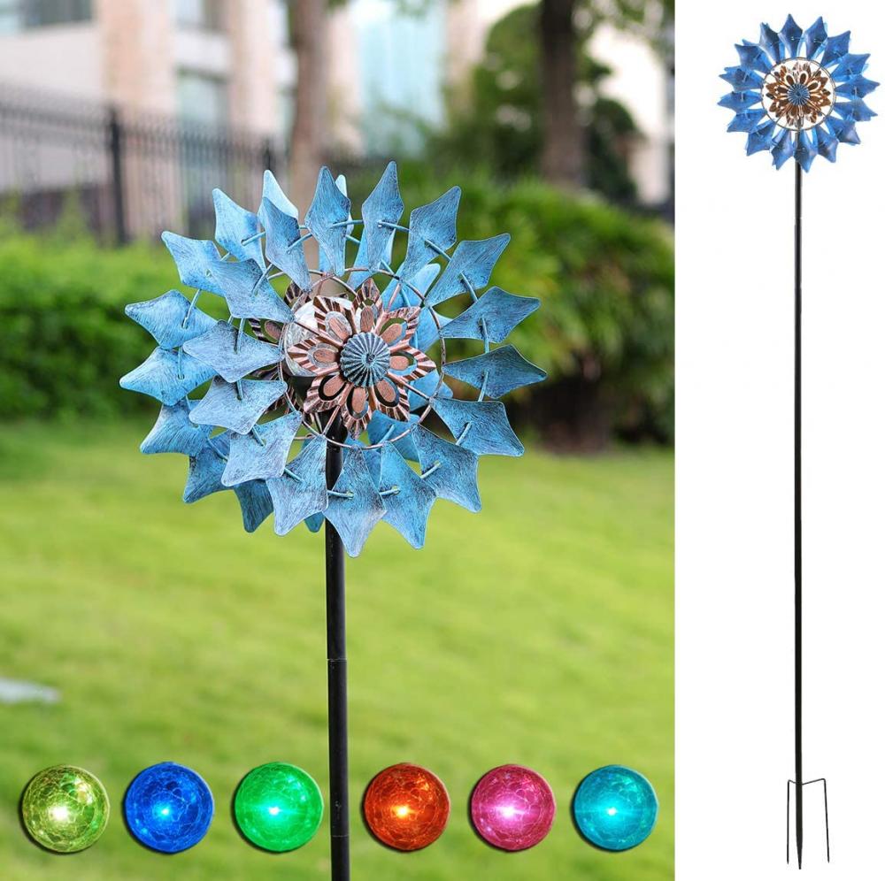 360 Grad drehen Dual -Direction -Windspinner