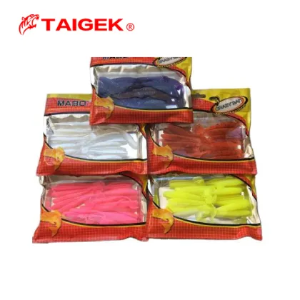 TAIGEK 7.5cm Quality Artificial Shad Lure for Trout Fishing