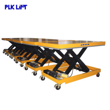 Manual Moving Heavy Duty Lifting Table Easy Moving Platform