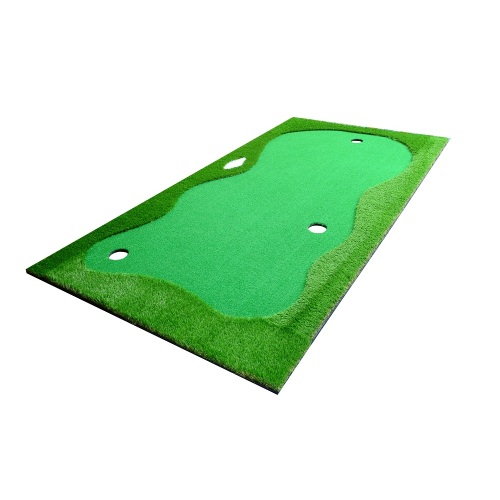 Golf Putting Green Turf Mat On Concrete