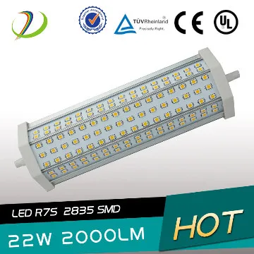 118mm R7S LED CRI>83 85-265V led R7S 5w