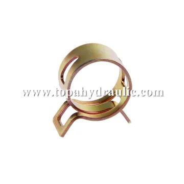 metal circular wide spring hose clamps