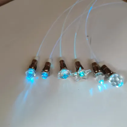RGBW LED Fiber Optic Star Ceiling Crystal End Fitting