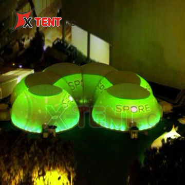 Multifunctional Inflatable Dome,Air Video Dome Projection With LED