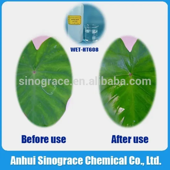 Silicone wetting agent for agriculture WET-608