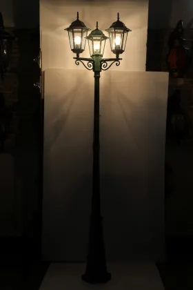 LED Garden Pole Light - High Pole Yard Lighting Post Lamp