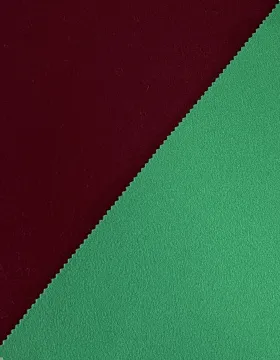 Kniited wool touch polyester suiting fabric