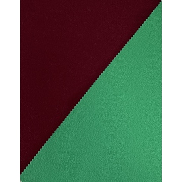 Kniited wool touch polyester suiting fabric