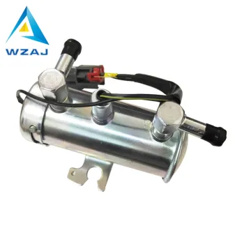 KHH11880 12V Electric Fuel Pump for Isuzu CX210B CX240B CX350B CX370B (4HK1 6HK1)