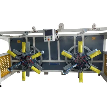 Double Station Coil Winding Machine