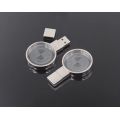 Hot 2021 New Design Round Crystal USB flash USB