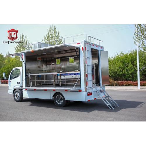 6x2.07x2.25m Mobile Kitchen Truck Commercial Mobile Kitchen Truck Factory