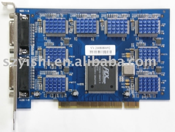 h.264 compression DVR card