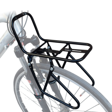 Aluminum Alloy Bicycle Front Luggage Carrier Cargo Rack for MTB and Road Bikes