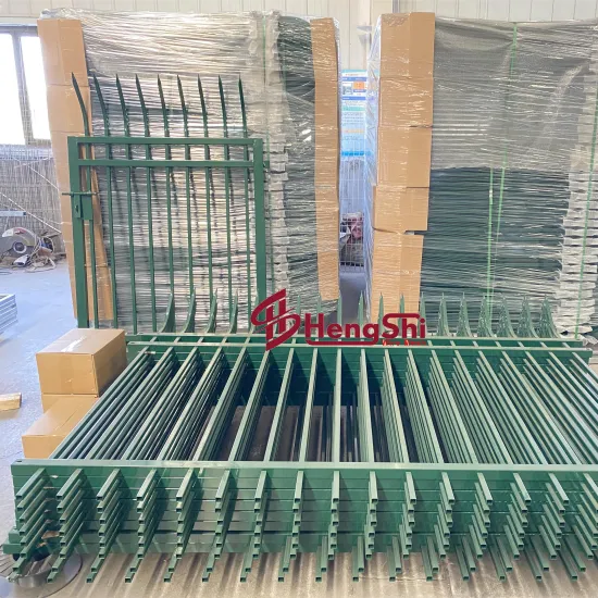 High Quality Galvanized Durable Steel Garden Fence Panels