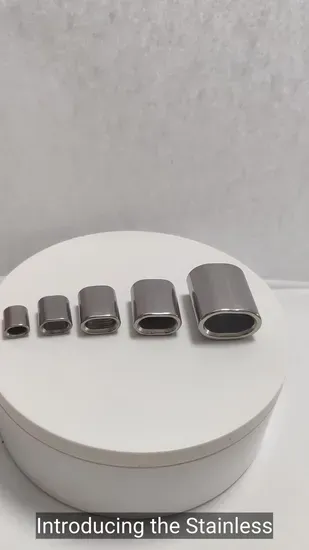 Durable Stainless Steel Crimp Clamps for Heavy-Duty Wire Rope