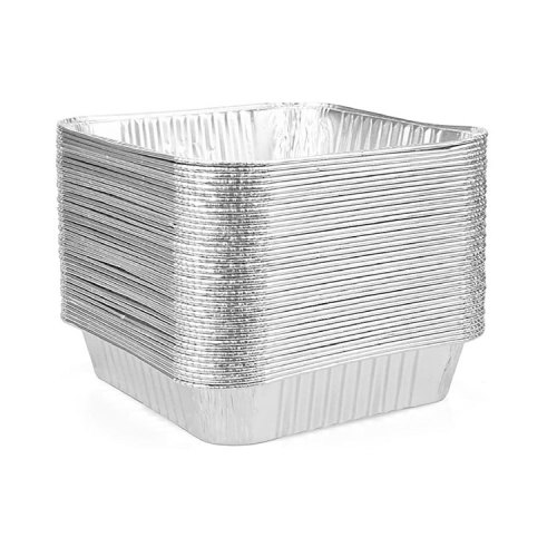 Parrilla de papel de aluminio desechable para hornear cocinar