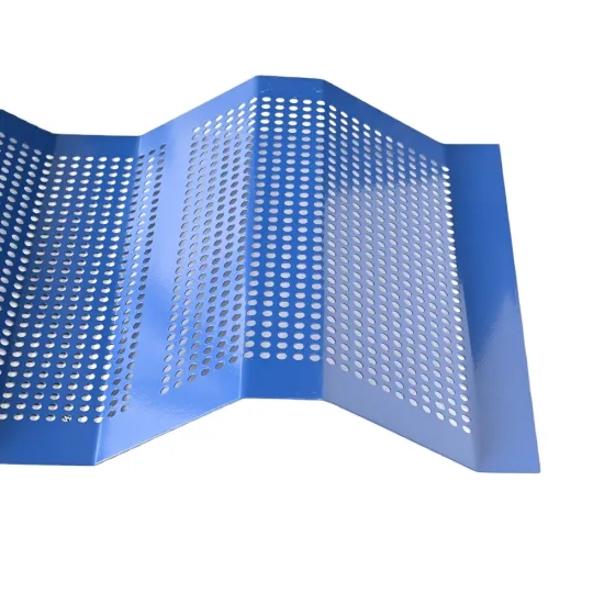 Perforated Metal Panel Wall & Windscreen Fencing Solutions for Dust Control