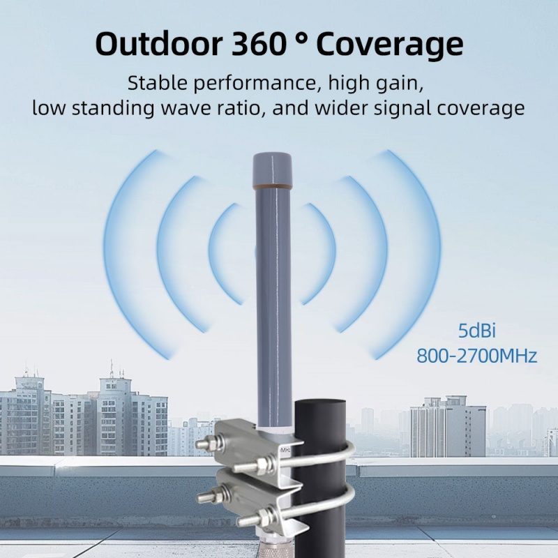 800-2700MHz 4G LTE fiberglass antenna 7