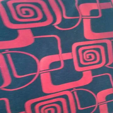 Flocking fabric, made of 100% polyester