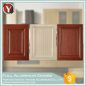 European Style Wood Finished Aluminium Cabinet Door