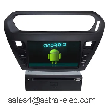 Factory In Dash Multimidia Car DVD GPS Player for Citroen Elysee, with Analog TV or Digital TV