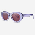 PC oval ou óculos de sol femininos CP baratos