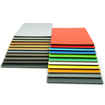 Blue and black gray titanium zinc composite panel