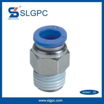 plastic straight pneumatic push in fittings