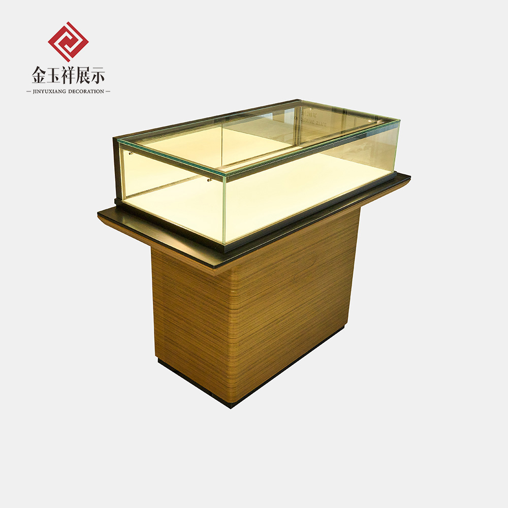 Gold Jewelry Display Cabinet