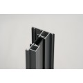 Structural aluminum for insulated door and window frames
