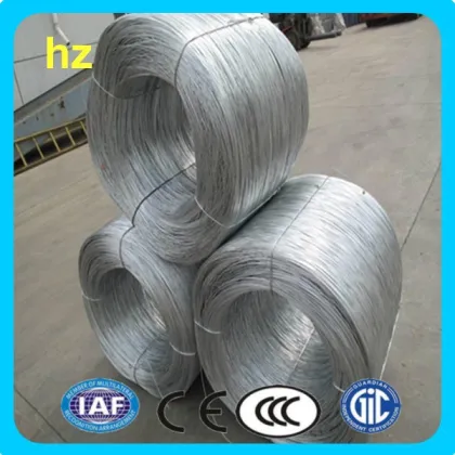 Anping County Electro Galvanized Binding Iron Wire