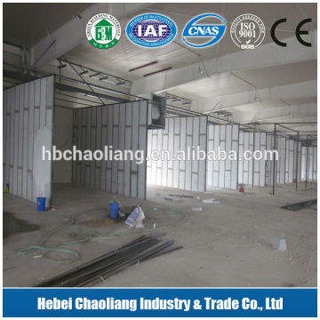 White Color Interior Wall Panels MGO Board For Partition Panel
