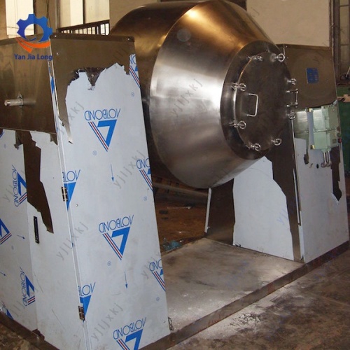 kerucut ganda rotating vacuum dryer untuk Custard Powder