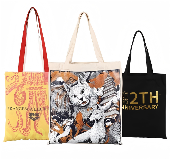 Full Screen Printed Fashionable Cotton Bag