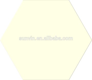 pure color Hexagonal art ceramic tiles for Floor and Wall