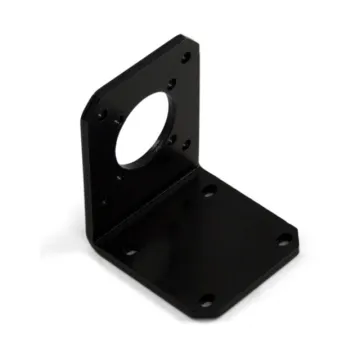 Stepper motor mounting bracket, electric motor mounting bracket