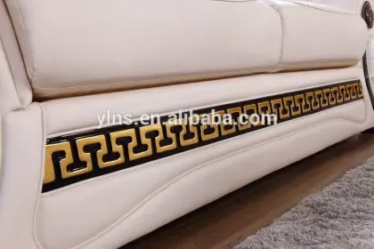 American style high end leather sofa set