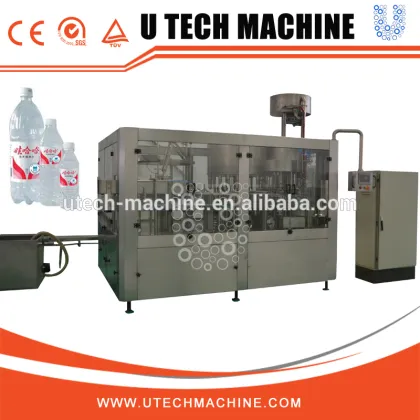 Bottled Water Manufacturing Equipment, Process, Making and Filling Machines