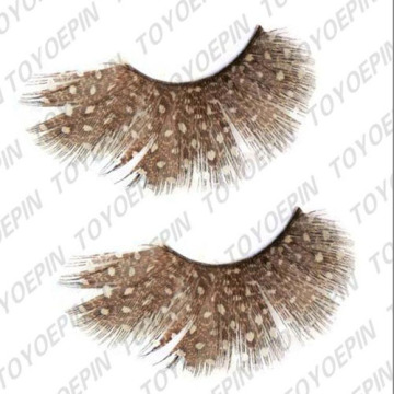 Natürliche Feather falsche Wimpern