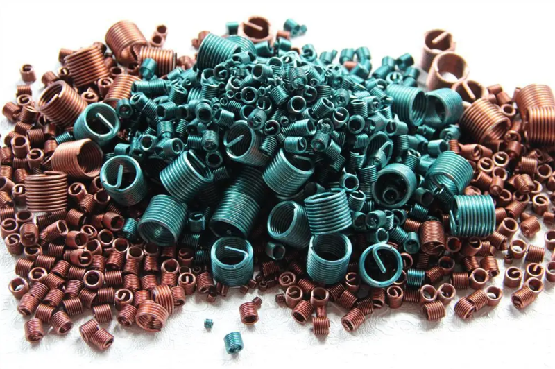 High Quality Din 8140 Stainless Steel Heli Coil Spring Wire Custom Size Thread Inserts M12 and M18