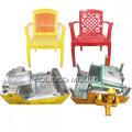 Injection Plastic Armless Chair Fabric Mould