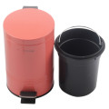 Round Bathroom Pedal Bin Removable Inner Wastebasket