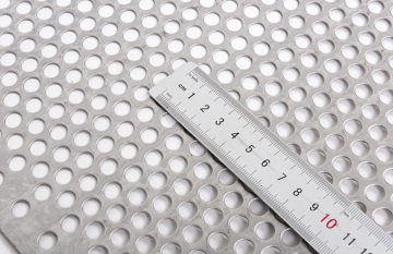 Galvanized Punched Circle Hole Steel Sheet Screen