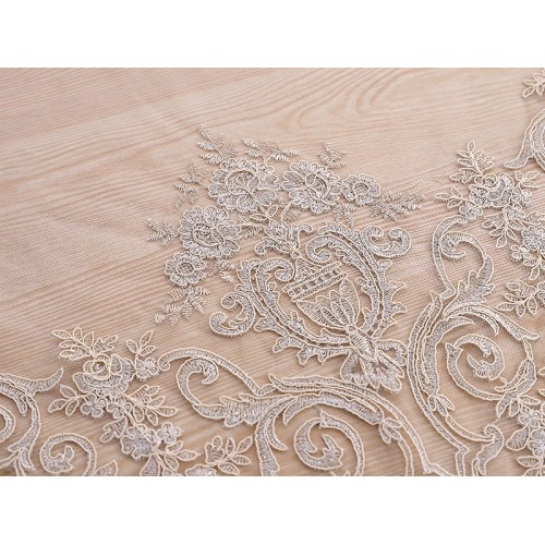 Factory rope embroidery Luxury quality lace