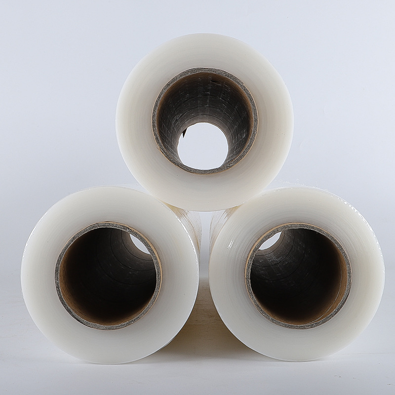 Wholesale Transparent Stretch PE Plastic Packaging Film Industrial Soft Hardness Wrapping Film Food Industrial Plastic Wrap5