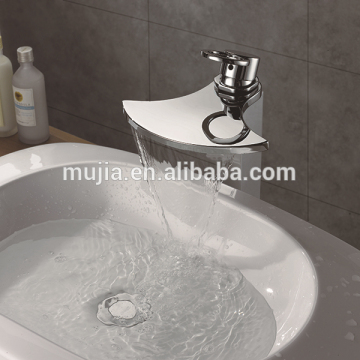 MS05-H chrome plated wash hand waterfall vessel faucet