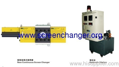 New Continuous Screen Changer For Plastic Extrusion Machine 