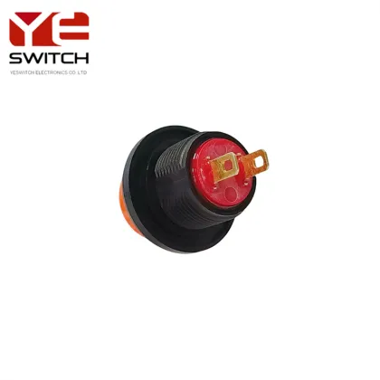 YESWITCH 12mm IP68 Orange High Push Button Switches
