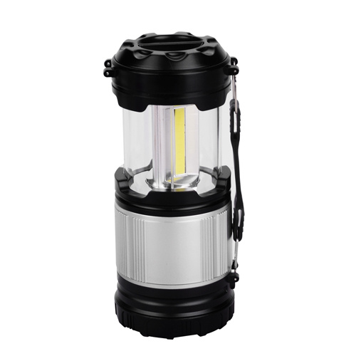 Lanterne de camping extérieure portable avec lampe de poche LED